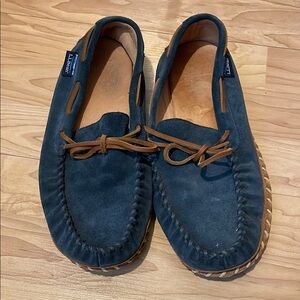 LL Bean leather slippers